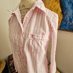 Victoria's Secret  Striped Cotton Menswear Sleep Shirt Dress size S Photo 2