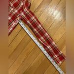 CP Shades Red Plaid and Gingham Gauze Cotton Button Down Photo 8