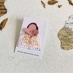 Boutique Let’s Go Girls Glitter Charm Drop Festival Shania Twain Statement Earrings Photo 1