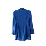 NWT SABINA MUSAYEV Giarda Tailored Blazer Dress Blue Sz M Size M Photo 3