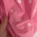 Ganni Polka Dot Print Balloon Sleeve Smocked Blouse Photo 4