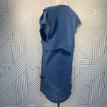 See By Chloe Blue Tiered Tassel Boho Dress Photo 4