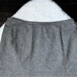 Ann Taylor Gray Virgin Wool Lined Trumpet Skirt Photo 1