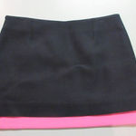Diane Von Furstenberg  skirt navy & pink sz 6 Photo 0