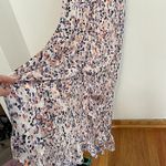 Jack by BB Dakota Printed High Low Midi Dress White Purple Pink Abstract Geo S Photo 8