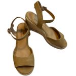 Tommy Bahama  Caisy Women Tan Espadrille Wedge Sandals Ankle Strap Open Toe 6.5 Photo 3