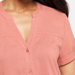 Market & Spruce  Megara Button-Down Top Photo 4