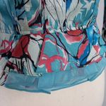 ‎Vintage jacket with floral print Blue Size XXS Photo 9