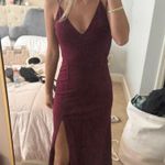 Windsor Maroon Long Dress Photo 0