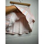 Vineyard Vines  Performance Tiered Smocked Striped Lined Mini Skirt Size Small Photo 2