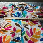 Tabitha Brown Target Botanical Print Puff Sleeve Mini Floral Dress. Size Small. Photo 10