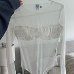 Princess Polly  sheer long sleeve bodysuit  Photo 1