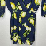 Rags To‎ Wishes Lemons Shorts Romper Blue Photo 3