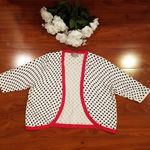 Joseph  A Polka Dot Crop Sweater Small Photo 3