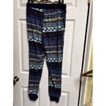Style & Co 023-019 Women boho style lounge pants size L Large Blue Drawstring Sleep Pj Photo 1