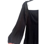 City Vibe  black asymmetrical ruffled dress 50$ MSRP Photo 3