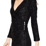 French Connection  Sparkle Nights V Neck Dress Size 8 Photo 0