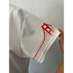 Nike Nwt San Francisco Giants V neck button down White orange Jersey, Size L Photo 9