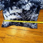 SheIn 🌸3 for $20🌸 Curve Tie Dye Blue Cropped Jersey Knit T-Shirt Tee 1XL Photo 5