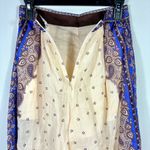 Zimmermann  Maxine Wide Leg Cropped Pants Ramie Purple Paisley 10 US 4 AU NWT Photo 12