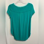 Premise  Studio Teal Women's Top with satin neckline Photo 1