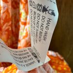 Poupette St Barth Bona Short Sleeve Mini Length Lemon Print Orange Large L Photo 10