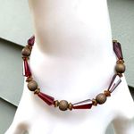 ALEX AND ANI Pomegranate Seeds of Promise Beaded gold tone Bangle Photo 1