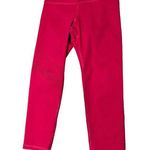 Old Navy ELEVATE Perforated Detail Go-Dry Coral Pink Orange Leggings size XS Photo 0