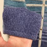 L.L. Bean Striped Button Down Cardigan Long Sleeve Sweater Gray Size XL Photo 5