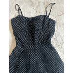 Crystal Doll   Girl Polka Dot Dress Ruby Rox Black Retro Babydoll‎ Size S Photo 3