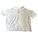 Free People  Letters Fo Juliet Eyelet Top In Ivory Photo 2