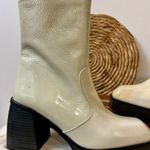 Free People Ruby Shine Platform Boot in White Size 38.5 Photo 13