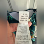 Cupshe NWT Tropical One Piece Swimsuit Green Leaf Print Size L Photo 8