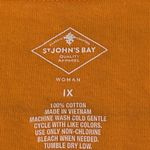 st. john's bay St John’s Bay Orange Tank Top Size 1X Photo 5