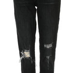 Rag and Bone  Distressed Black‎ Wash Denim Jeans Ripped Knee Slim Fit Size 25 Photo 0