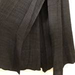 1. State NEW Black Cinched waist crinkle Slit Maxi Dress S Photo 4