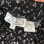 Hippie Rose NWOT. Black Floral Skirt Photo 1
