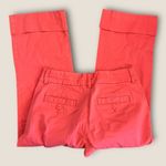 Old Navy Vintage Y2K Mid Rise Capri Straight Leg Pant Coral 4 Photo 1