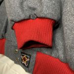 VTG San Francisco GIANTS RARE‎ GRAY/RED Wool Jacket JH Design, Genuine Merch 3XL Gray Size undefined Photo 12