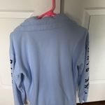 PINK - Victoria's Secret PINK blue/purple quarter zip Photo 5