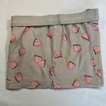 PINK - Victoria's Secret PINK | Flannel Boxy Fold-over Peach Print Pajama Shorts Photo 6