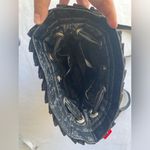 Bag DADDY Back pack bag black/white‎ with red ribbons on the sides Black Photo 6