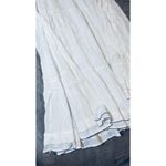 Lulus NWT  Size Medium Tickets To Paradise White Embroidered Maxi Dress Bohemian Photo 9