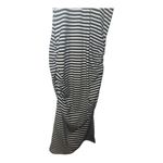 A New Day  Blue/White Stripped V-Neck Midi Dress, Medium Photo 3