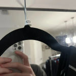 Rag and Bone  Phoebe Shift Genuine Leather Dress Size 0 Color Black White Photo 3