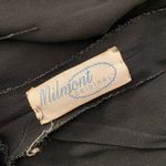 Vintage Milmont Original Black Lace Bow Dress Photo 4