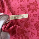 Free People Somethin Bout You Bodysuit Top Hot Pink floral NWT Spring Summer Photo 5