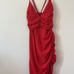 Michael Costello NEW x Revolve Brigitte Gown in Red Size Medium Photo 5