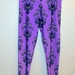 Halloween Purple Leggings Size Small Photo 0
