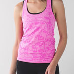 Lululemon  Rare Pink Camo Swiftly Tech Tank Top Size 10 Photo 0